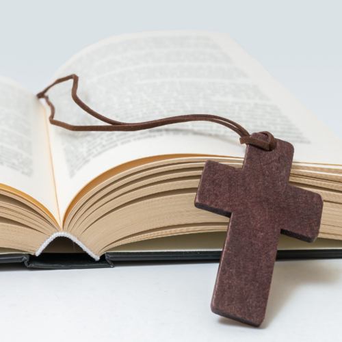 bible and cross
