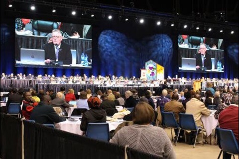 Delegates in attendance at General Conference 2019. Delegates in attendance at General Conference 2019.