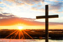 Sun rises on Easter morning. Photo by Austin Bond Photography.