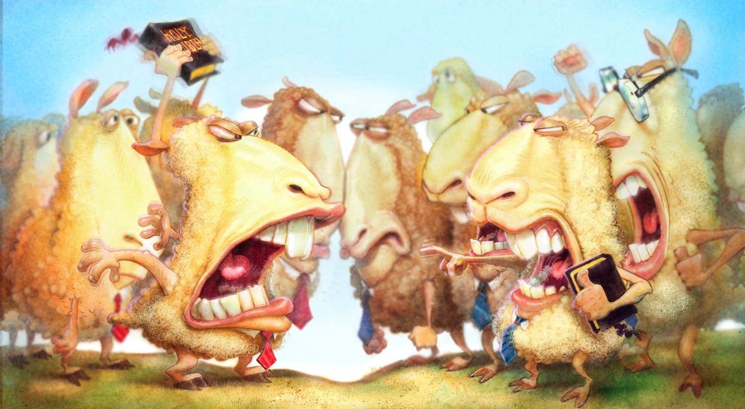 Illustration by Gary Locke. 