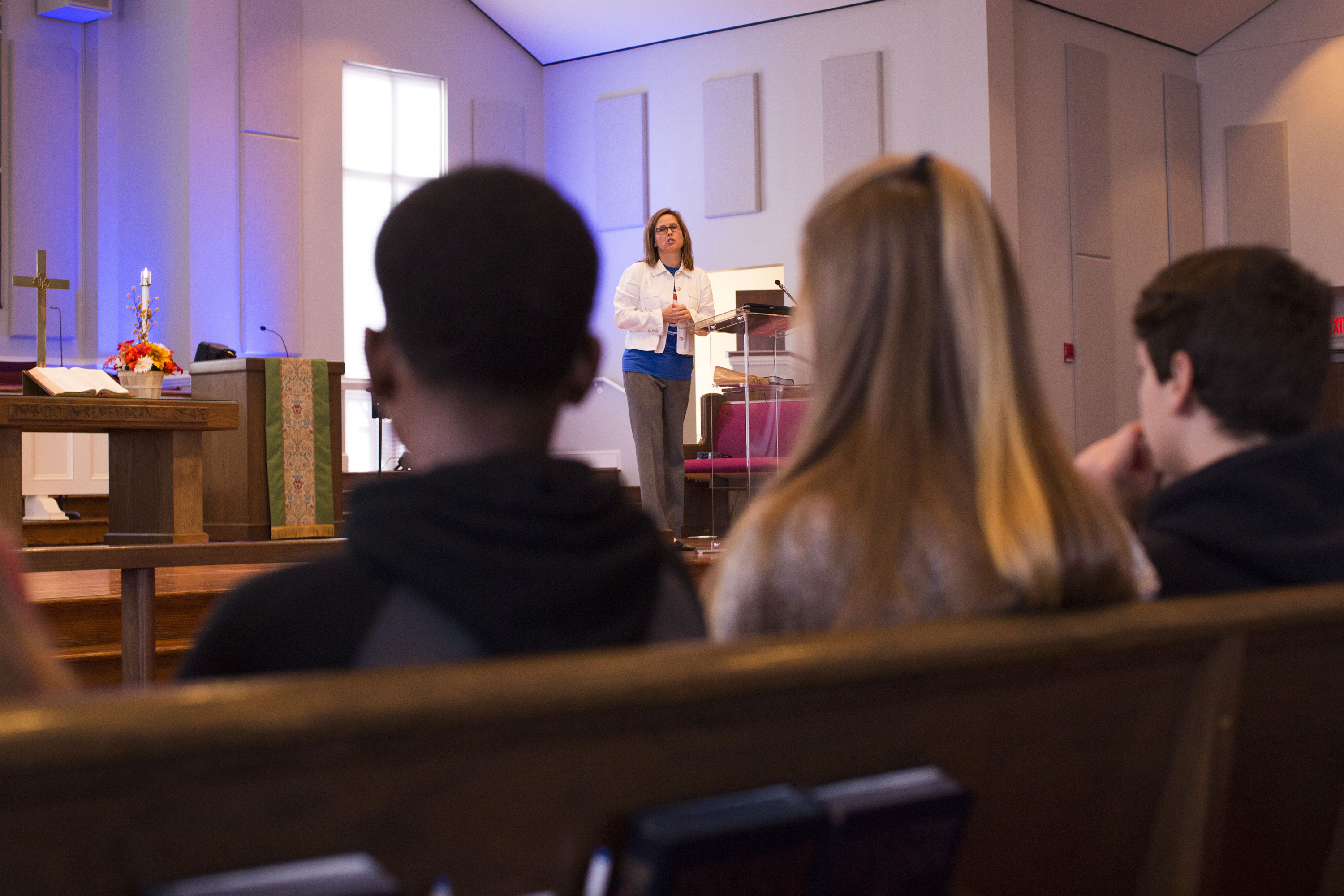 Worship at McKendree United Methodist Church in Lawrenceville, Ga. File 	photo by Kathleen Barry, United Methodist Communications. 