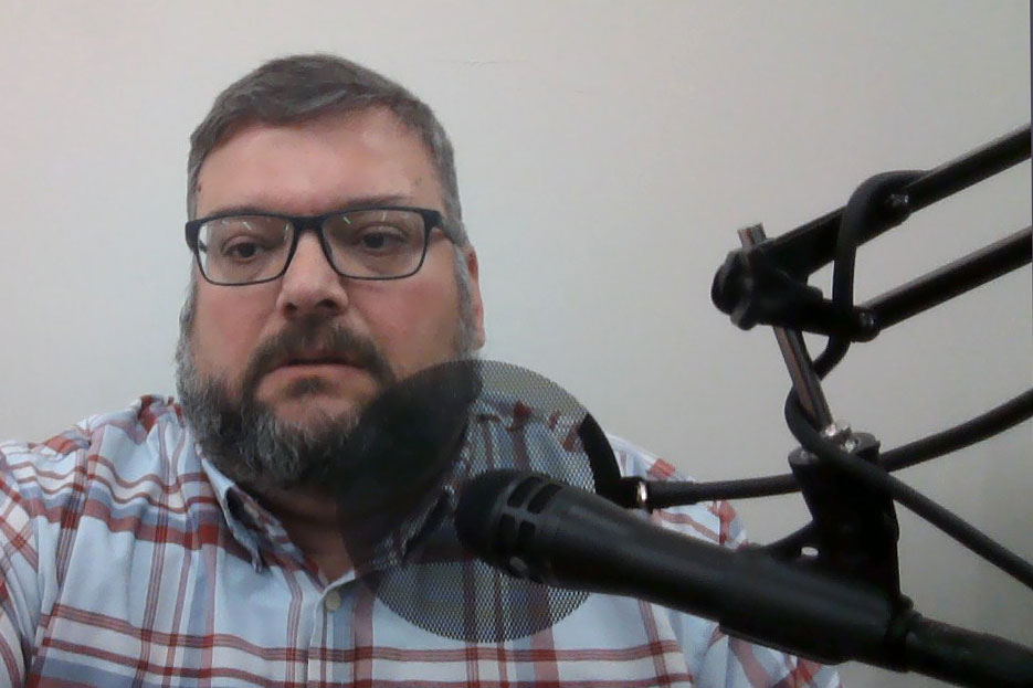 Joe Iovino is the host of Get Your Spirit in Shape, a podcast by United Methodist Communications. Image by Joe Iovino. 