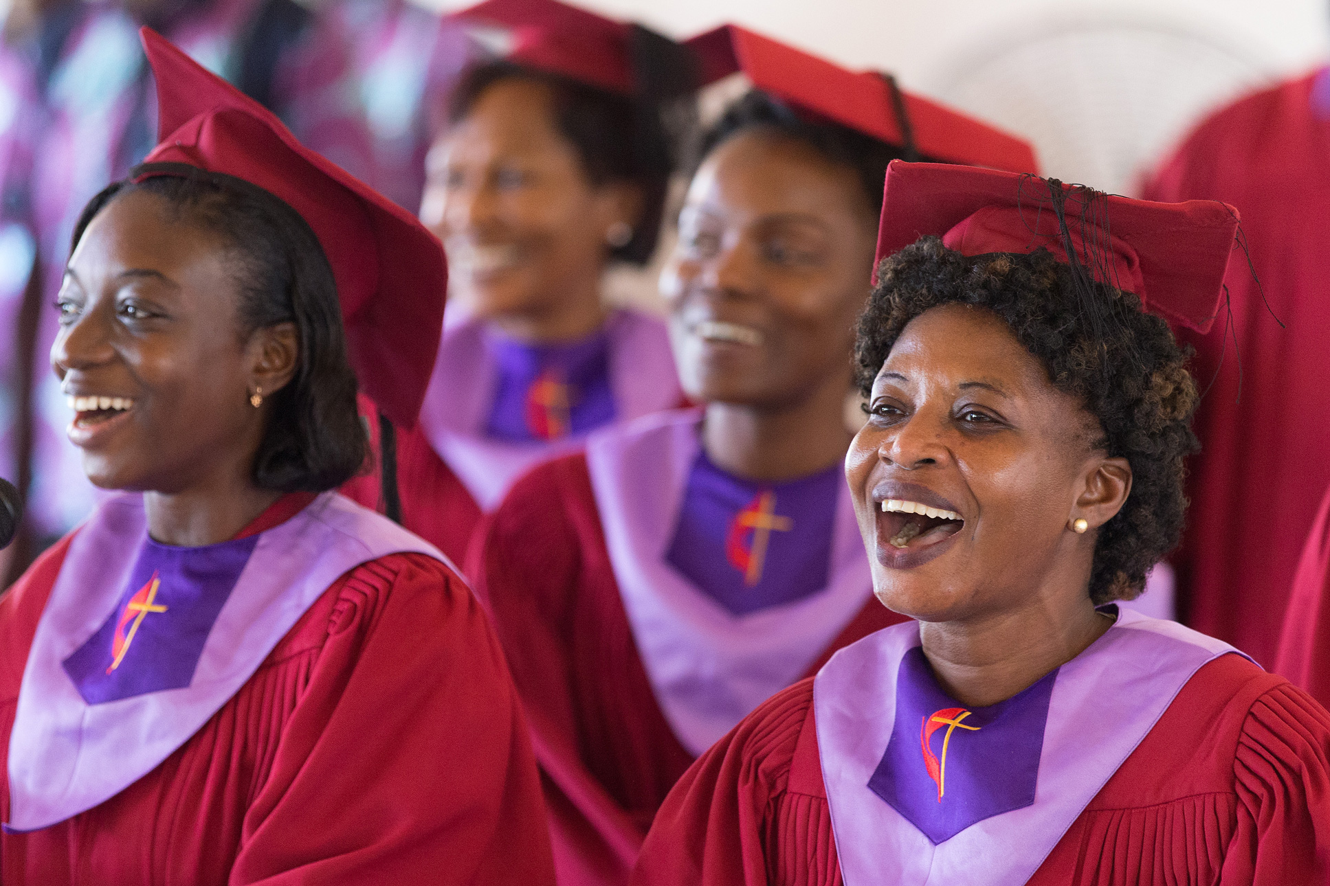It is a season of change as we prepare for a called session of General Conference in 2019. Yet, as these stories illustrate, “the mission is yet alive.”  The choir sings during worship at Nazareth United Methodist Church in Abidjan, Côte d'Ivoire. File photo by Mike DuBose, UMNS. 