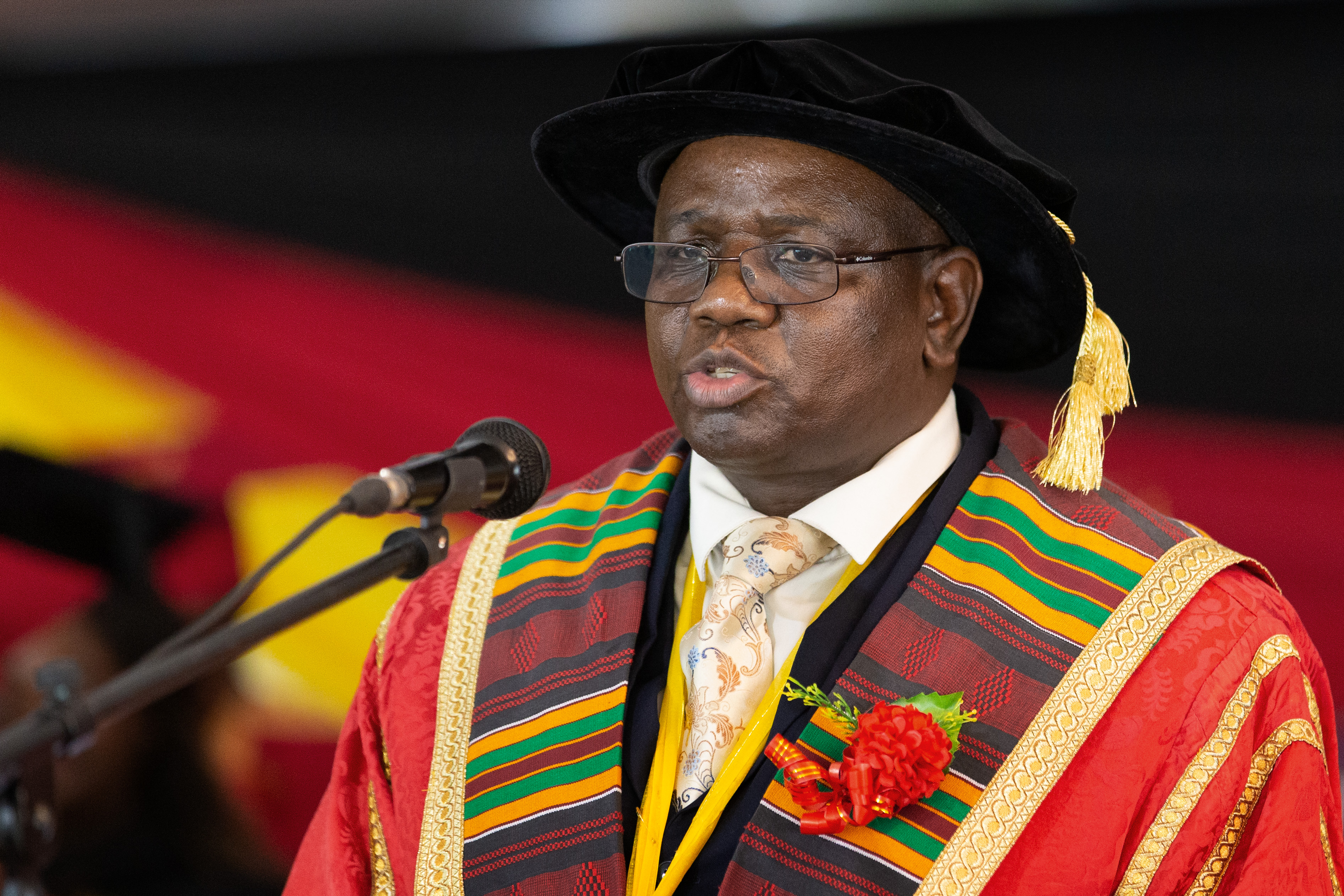 Munashe Furusa, vice chancellor of Africa University. Photo by Kathleen Barry, United Methodist Communications.