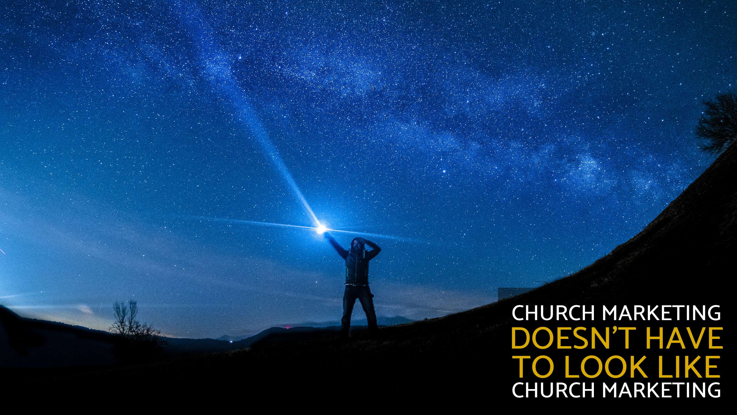 Church Marketing doesn't have to look like church marketing