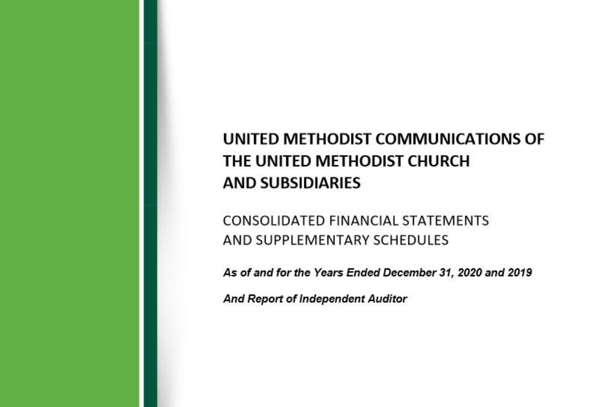 UMCom 2020 Financial Report cover image