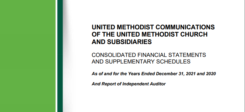 2021 Consolidated Financial Statements and Audit Report cover image.
