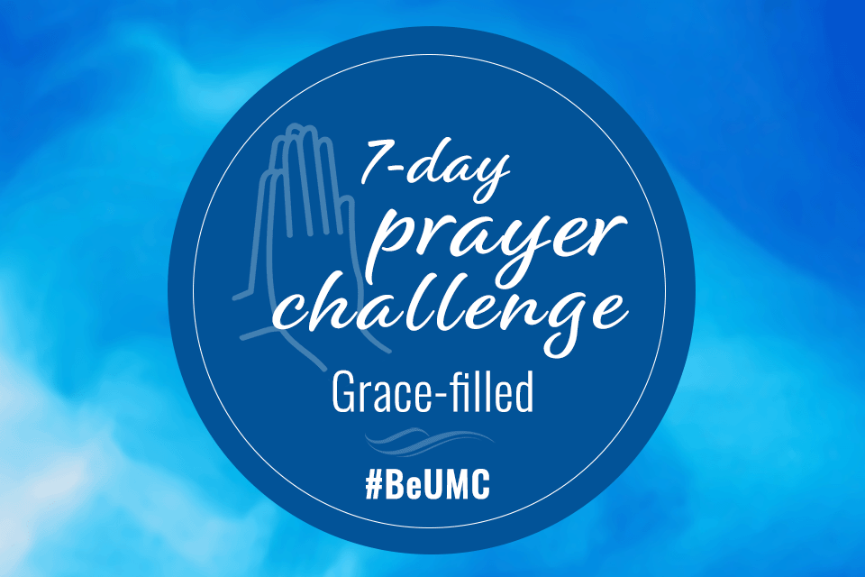Sponsored by SBC21 and The Black Church Matters’ coaches, this 7-day video series features 2-minute video devotionals accompanied by a prayer starter on the theme of grace-filled. Blue and white abstract image from Canva.com.