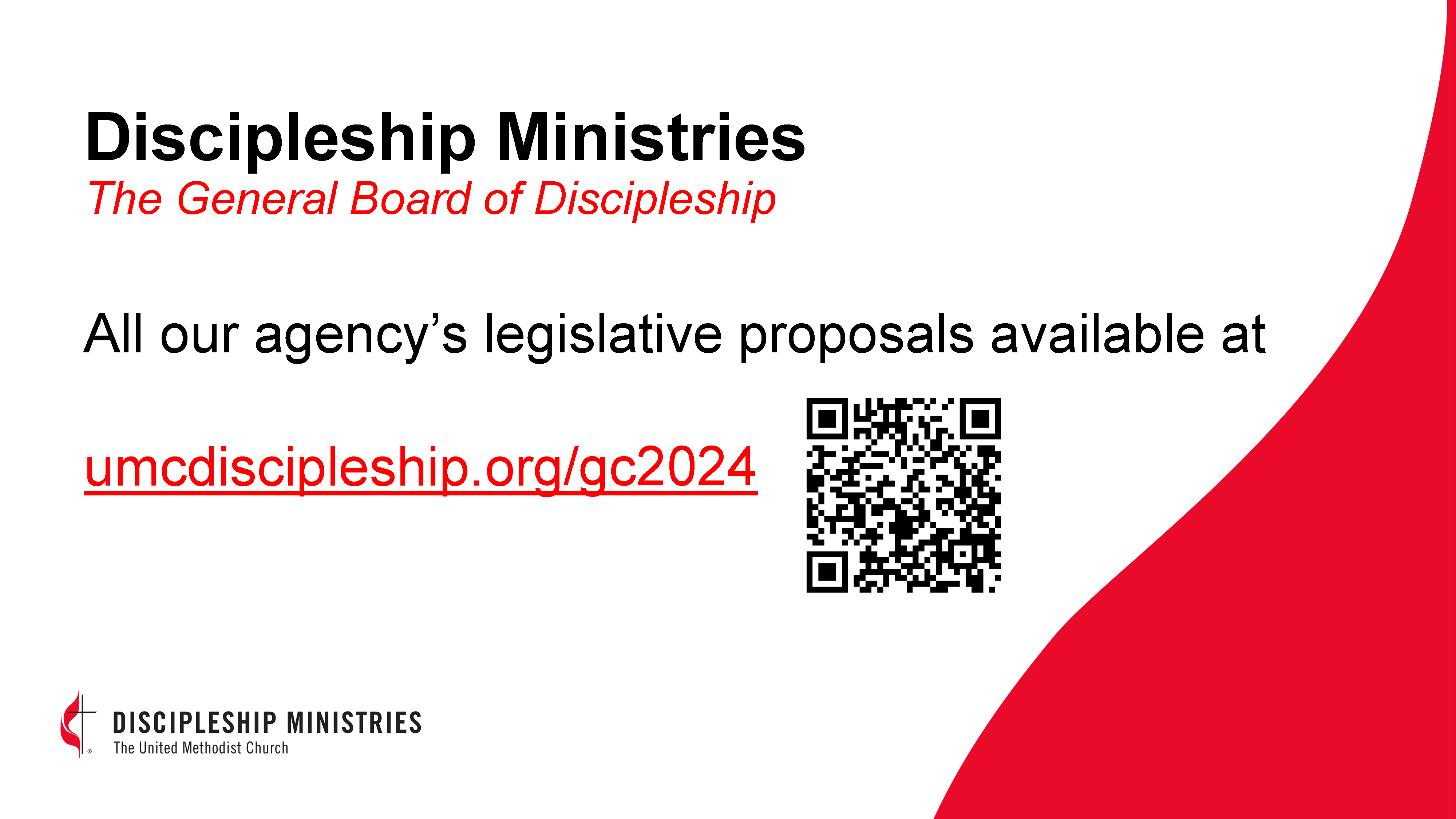 Discipleship Ministries of The United Methodist Church has proposed to the Division on Young People's Ministries to create a new global network, the Young People's Connnectional Network. Screenshot from presentation.