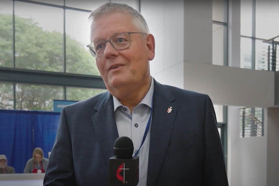 Bishop Christian Alsted, Nordic-Baltic Episcopal Area, shares his thoughts about the benefits of regionalization and expresses his excitement for the future of The United Methodist Church.