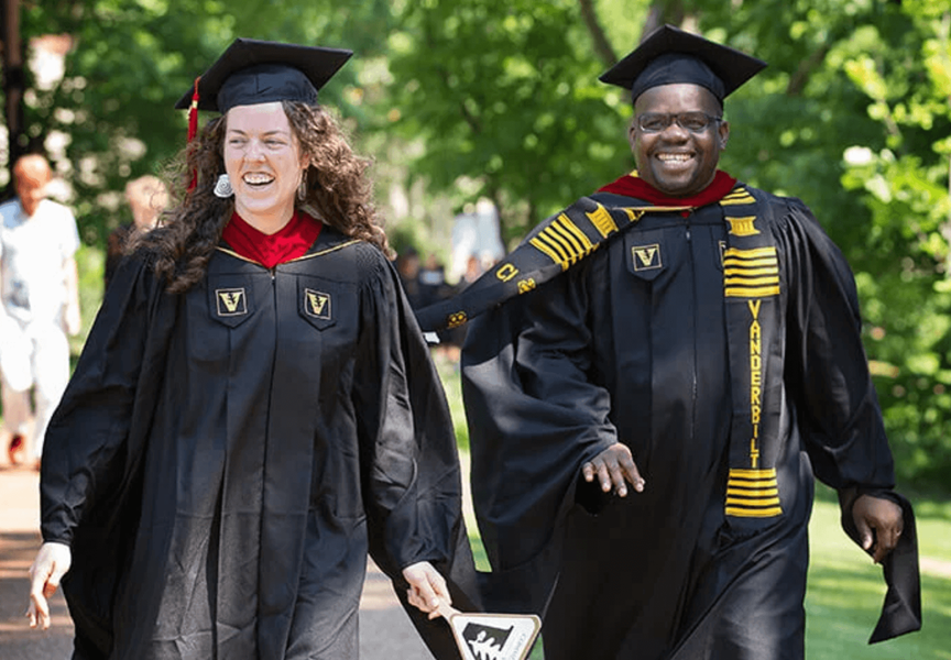 Isaac Broune at his graduation