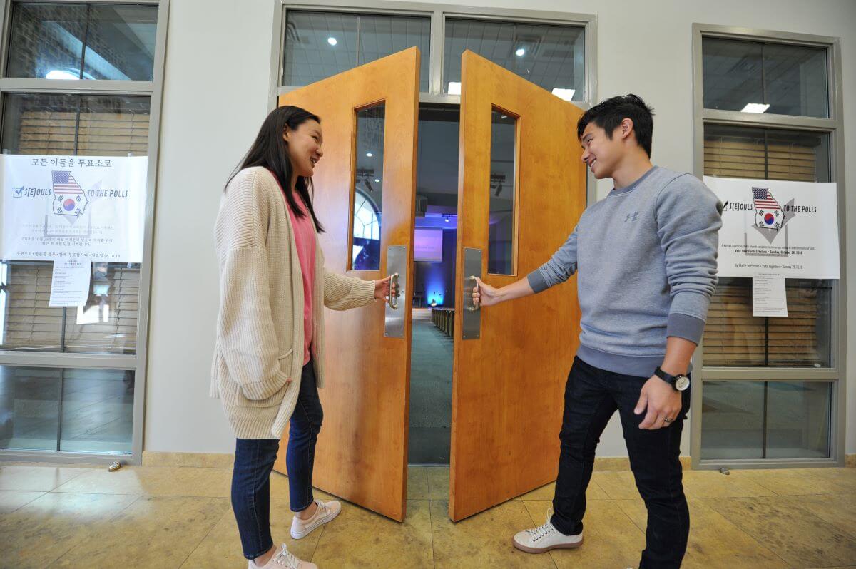 Opening opening hearts, minds and doors.