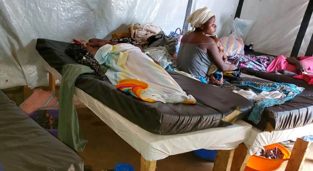 Mpox patients in the care of an East Congo UMC health facility. (Photo: Courtesy of East Congo UMC Health Board)