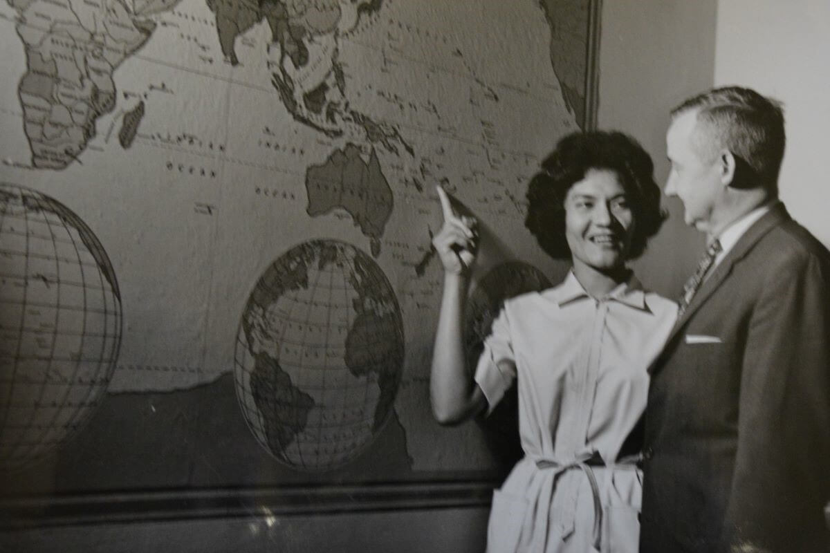 Scarritt College for Christian Workers was founded by Methodists in 1892 as a school to train Christian missionaries.  Photo: Lorine Chan, Scarritt Archives at Laskey Research Library, Scarritt Bennett Center. Used by permission.