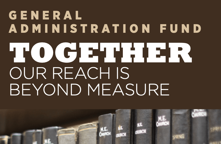 United Methodist Church General Administration Fund - Pew Card - Thumbnail