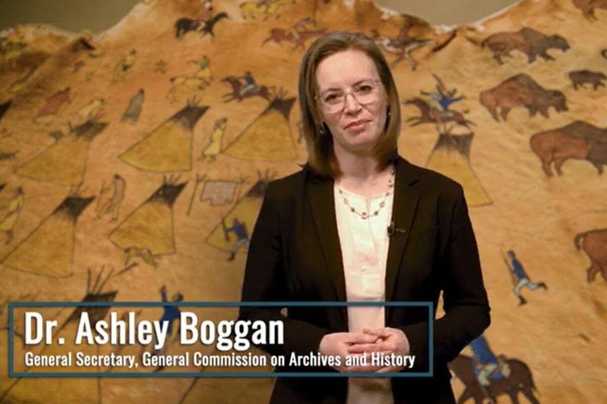 Dr, Ashley Boggan hosts a video series about the Sand Creek Massacre, offering a historical perspective on the complex relationship between the denomination and Indigenous Peoples that dates back to John Wesley.